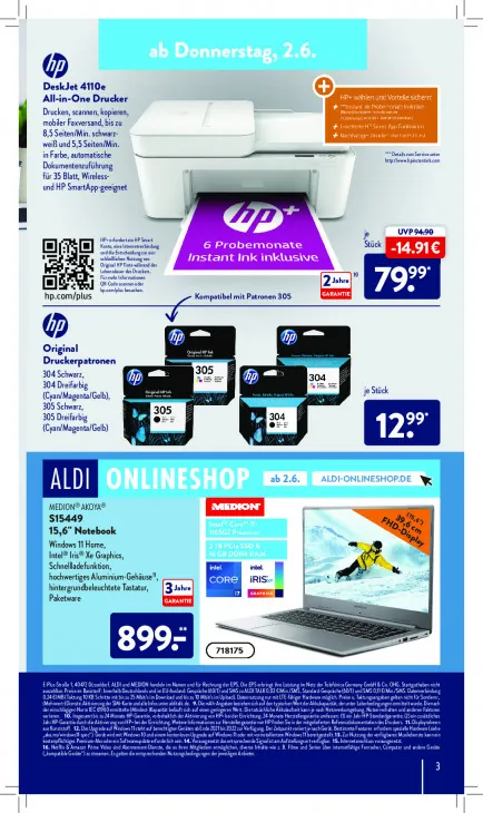 DeskJet 4110e All-in-One Drucker