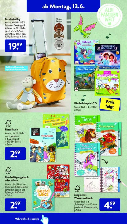 Beschäftigungsbuch oder -block