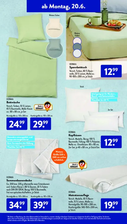 Bettwäsche (Komfortgröße)