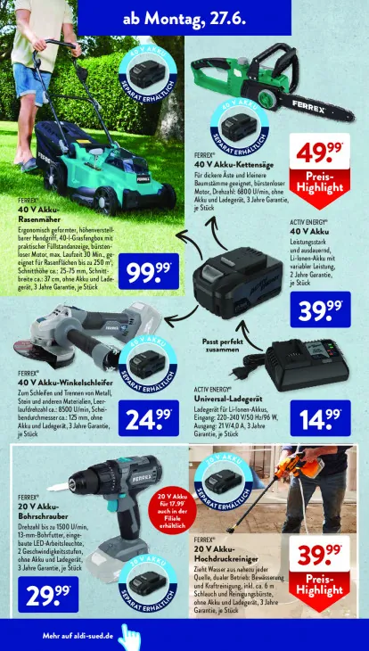 20 V Akku-Bohrschrauber