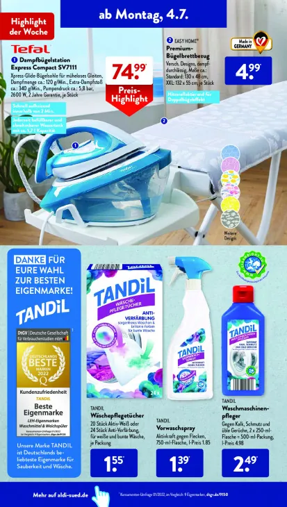 Dampfbügelstation Express Compact SV7111