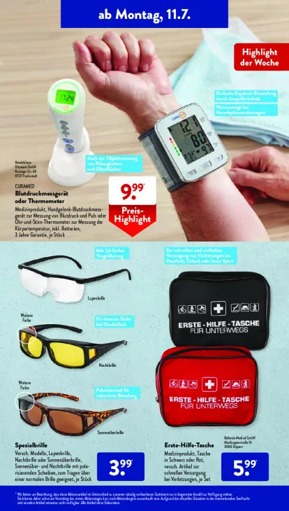 Blutdruckmessgerät oder Thermometer