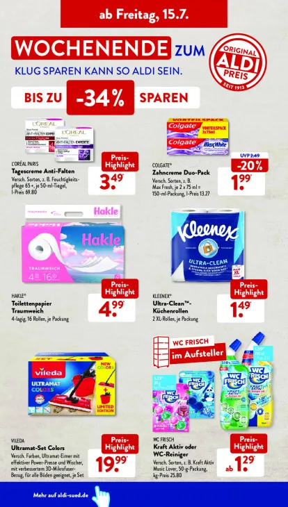 Kraft Aktiv oder WC-Reiniger