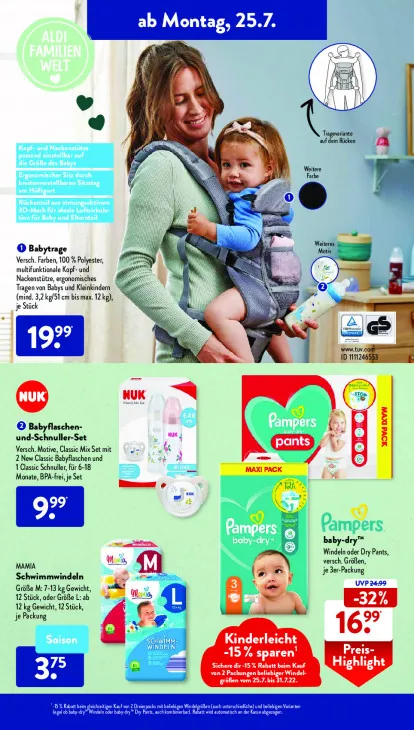 Babyflaschen- und -Schnuller-Set