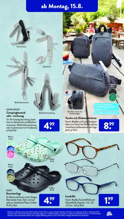 Campingbesteck oder -werkzeug