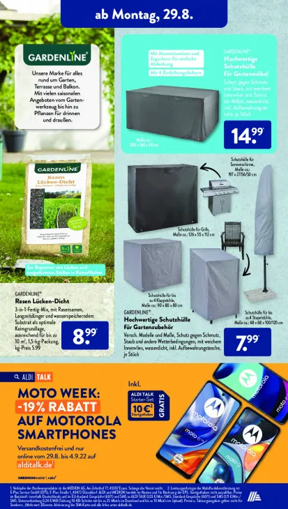 Hochwertige Schutzhülle für Gartenmöbel