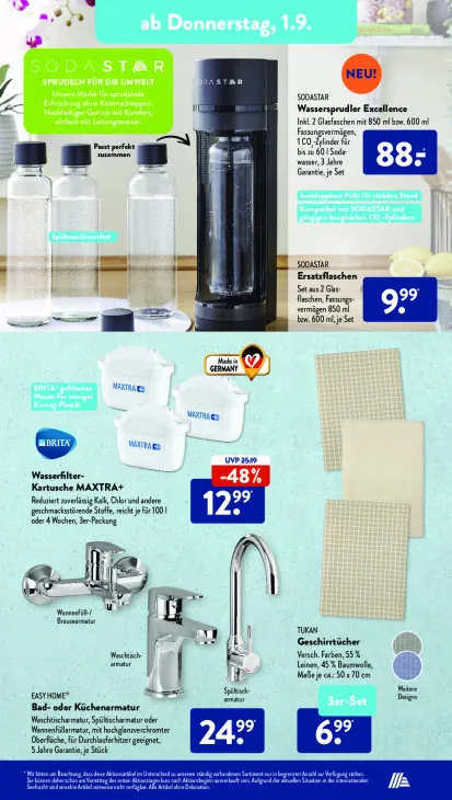 Bad- oder Küchenarmatur