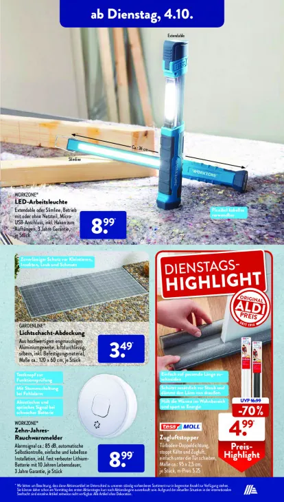 LED-Arbeitsleuchte