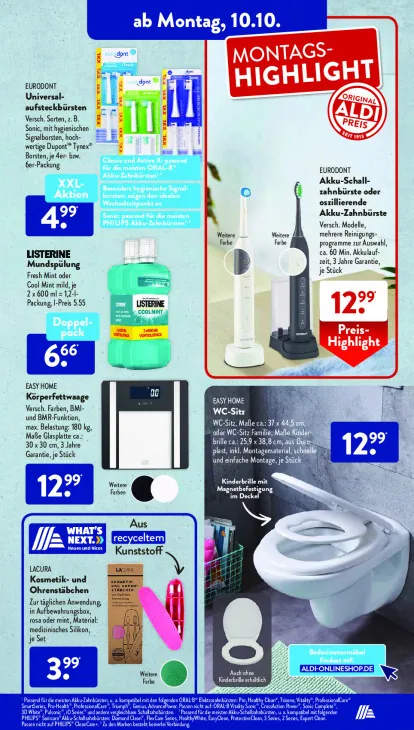 Akku-Schallzahnbürste oder oszillierende Akku-Zahnbürste