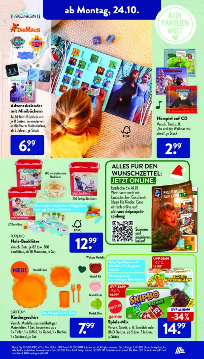 Adventskalender mit Minibüchern