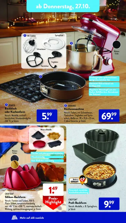 Backblech oder Kuchenform