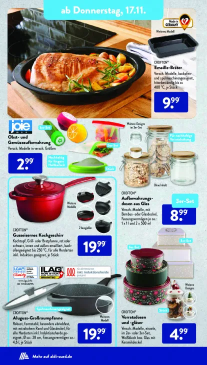 Aluguss-Großraumpfanne