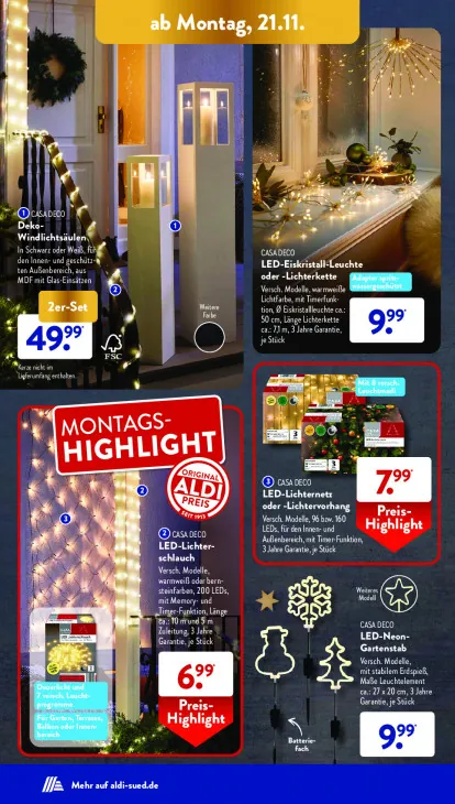 Deko-Windlichtsäulen