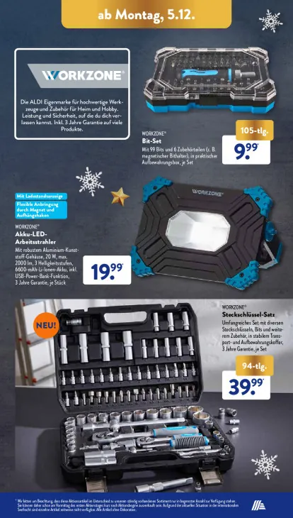 Akku-LED-Arbeitsstrahler