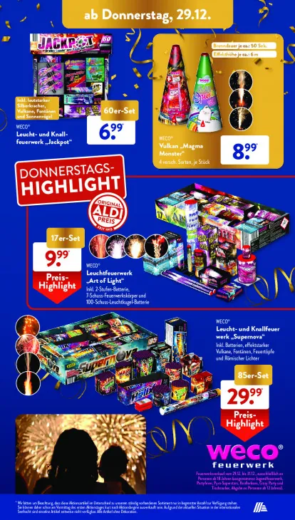 Leucht- und Knallfeuerwerk "Jackpot"