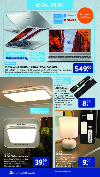 15,6" Notebook MEDION® AKOYA® E15411 (MD64130)