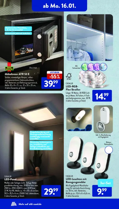 LED-Leuchten mit Bewegungsmelder