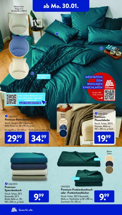 Premium-Bettwäsche Komfortgröße