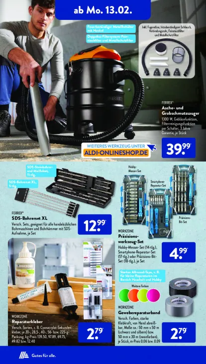 Asche- und Grobschmutzsauger