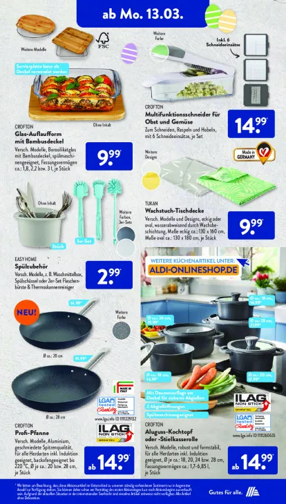 Aluguss-Kochtopf oder -Stielkasserolle