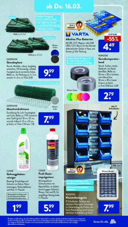 Alkaline Plus Batterien