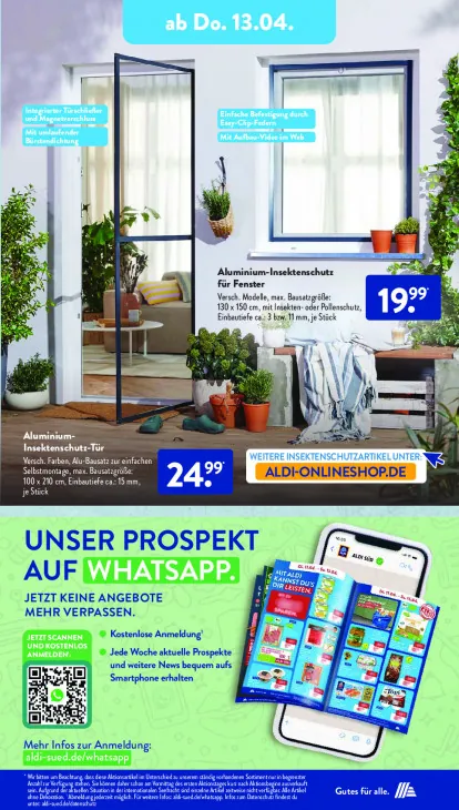 Aluminium-Insektenschutz für Fenster