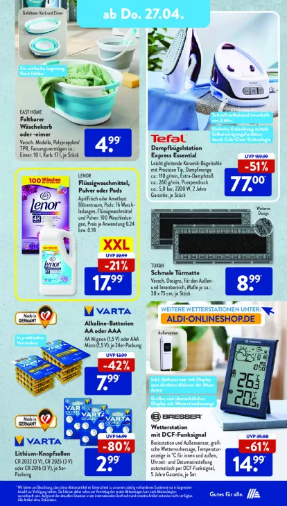 Alkaline-Batterien AA oder AAA