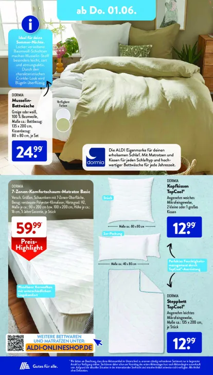 7-Zonen-Komfortschaum-Matratze Basic