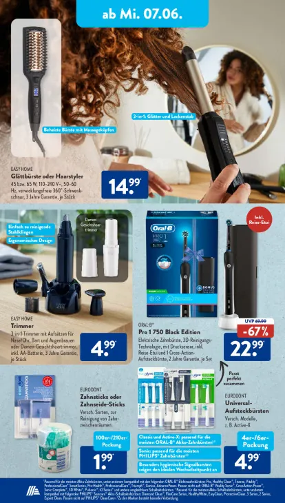 Glättbürste oder Haarstyler