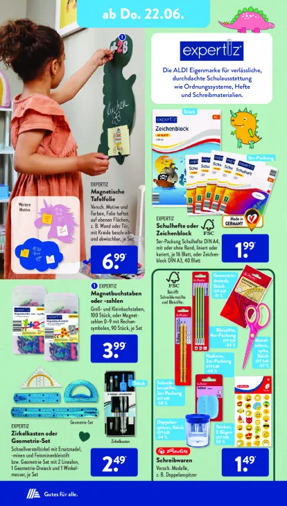 Magnetbuchstaben oder -zahlen