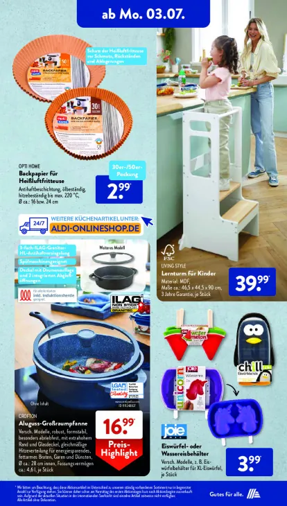 Aluguss-Großraumpfanne