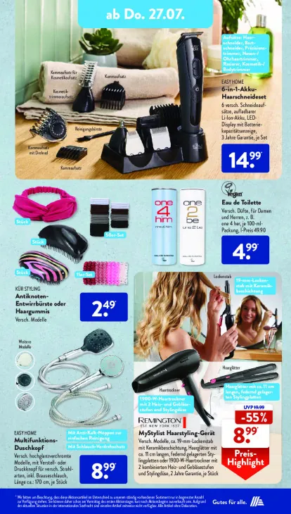 6-in-1-Akku-Haarschneideset