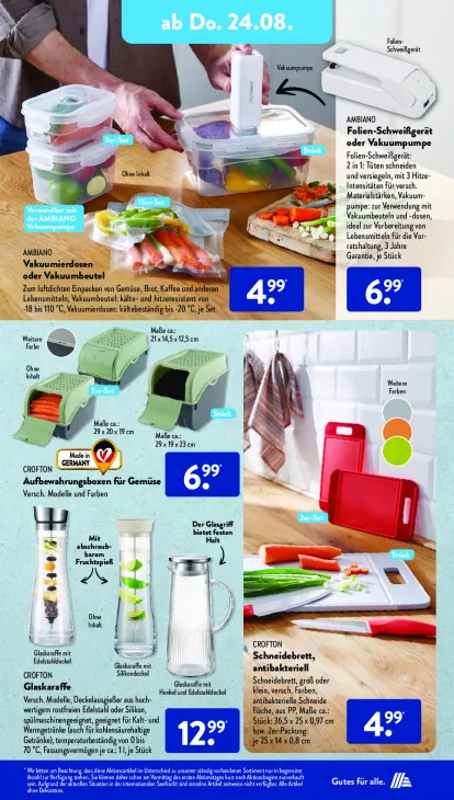 Aufbewahrungsboxen für Gemüse