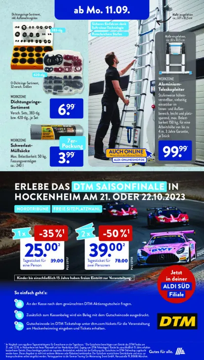 Aluminium-Teleskopleiter