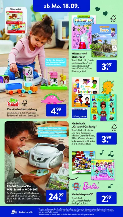 E66507 Stereo-CD-/MP3-Boombox MD44507