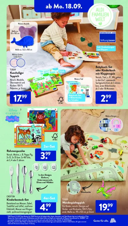 Babybuch-Set oder Kinderbuch mit Klappenquiz