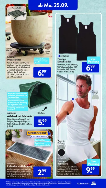 Abfallsack mit Kehrkante