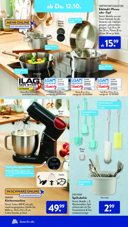 Edelstahl-Pfanne oder -Topf