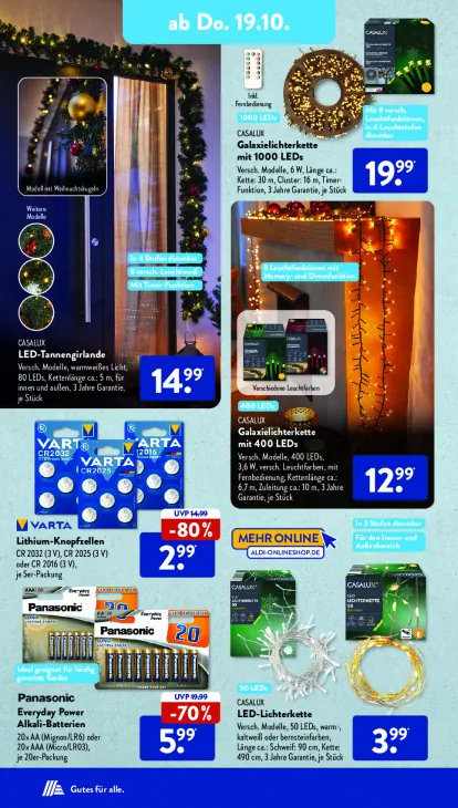 Everyday Power Alkali-Batterien