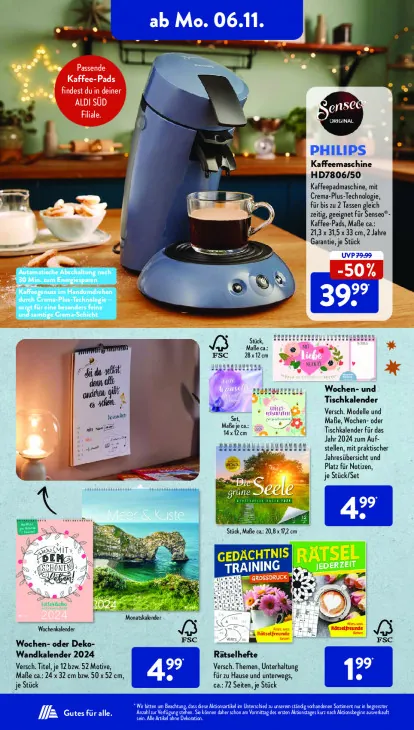 Kaffeemaschine HD7806/50