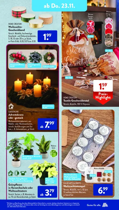 Adventskranz oder -gesteck