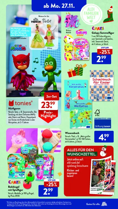 Badekugel mit Spielfigur