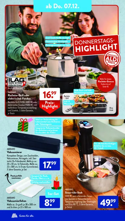 Raclette-Grill oder elektrisches Fondue