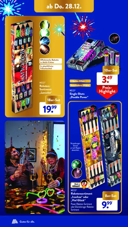 Raketen-Sortiment "Lancelot"