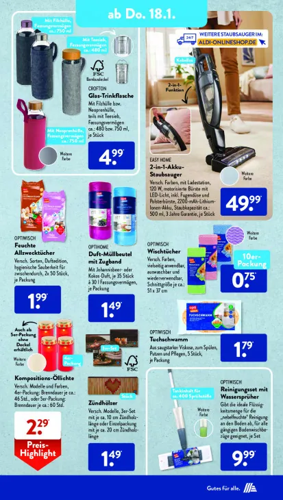 2-in-1-Akku-Staubsauger