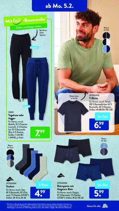 Retropants mit längerem Bein