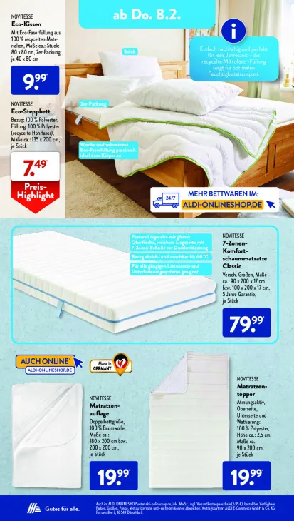 7-Zonen-Komfortschaummatratze Classic