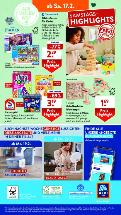 Effekt-Puzzle für Kinder