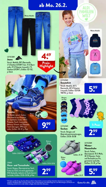 Haus- und Turnschuhe