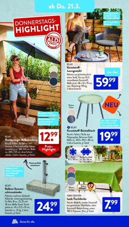 Balkon-Sonnenschirmständer